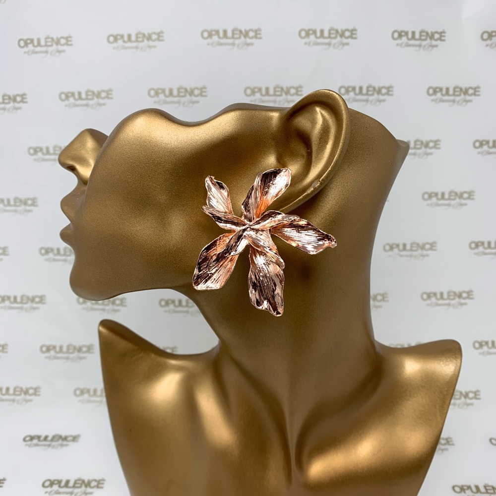 Melrose Earrings (Rose Gold)